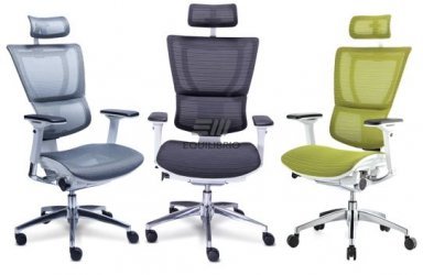SILLA EJECUTIVA STAFF EN MALLA :: Muebles de Oficina: Equilibrio Modular